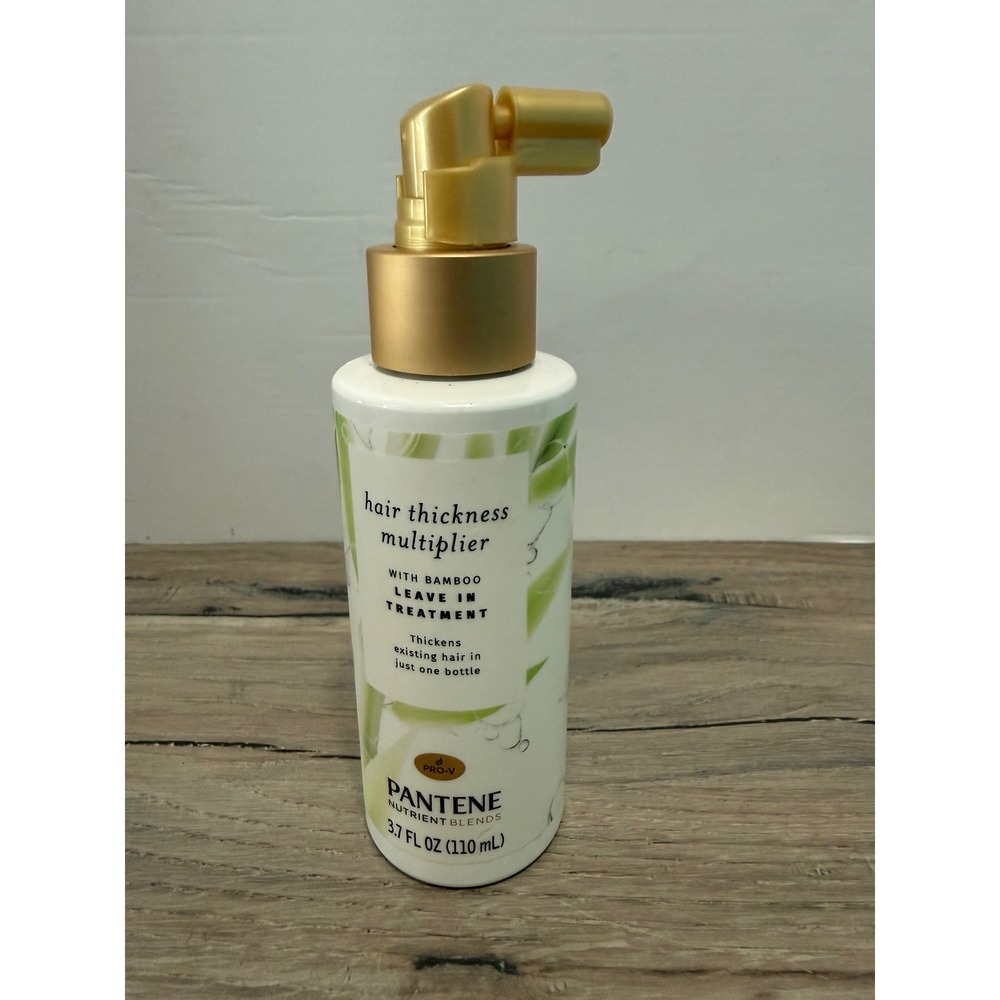 Pantene Hair Thickness Multiplier Bamboo Leave In Treatment 3.7oz